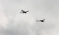 N2XF @ TJCP - Lancair ES N123PR and the Velocity XL N2XF flying over Culebra Island, Puerto Rico - by Javier Cruz