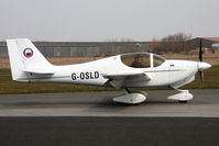G-OSLD @ EGBR - Europa XS at The Real Aeroplane Club's Spring Fly-In, Breighton Airfield, April 2013. - by Malcolm Clarke