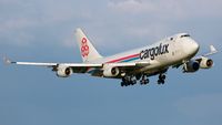 LX-RCV @ ELLX - on final RW24
