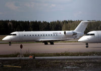 N408CA @ ARN - Parked at ramp K together with N818CA. - by Anders Nilsson