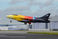G-PSST @ EGDX - G-PSST on Take Off - by Keith Morgan