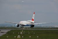 OE-LPD @ LOWW - Austrian Airlines Boeing 777-200 with Tyrolean sticker - by Dietmar Schreiber - VAP