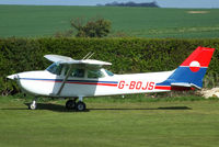 G-BOJS @ X9ME - at Meppershall Airfireld, Bedfordshire - by Chris Hall