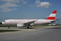 OE-LBP @ LOWW - Austrian Airlines Airbus 320 with Tyrolean sticker