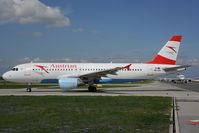 OE-LBV @ LOWW - Austrian Airlines Airbus 320 with Tyrolean sticker