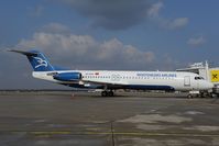 4O-AOK @ LOWW - Montenegro Airlines Fokker 100 - by Dietmar Schreiber - VAP