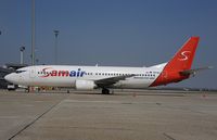 OM-SAA @ LZIB - Samair Boeing 737-400 - by Dietmar Schreiber - VAP