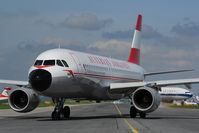 OE-LBP @ LOWW - Austrian Airlines Airbus 320 with Tyrolean sticker