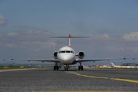 OE-LVO @ LOWW - Austrian Airlines Fokker 100 with Tyrolean sticker - by Dietmar Schreiber - VAP