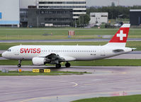 HB-IJD @ EHAM - Taxi to runway L18 of Schiphol Airport - by Willem Göebel