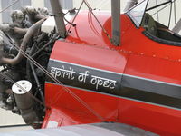 N65124 @ SZP - 1943 Boeing A75N1 (PT-17) 'Spirit of OPEC', P&W R-985 Wasp Jr. (by Jacobs) 450 Hp upgrade - by Doug Robertson