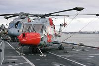 XZ246 - Taken on board HMS Illustrious. Royal Navy Lynx HAS,3S. Off HMS Endurance - by Ron Roberts