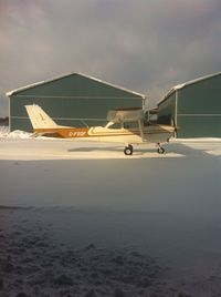 C-FSQF @ CYOS - 1965 Cessna 172F based out of CYOS - by Drew Edgar