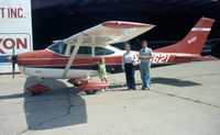 N71621 @ NEAR - In 1974 Cessna 71621 was owned by my friend and famed NJ motorcycle dealer Hank Slegers. Since he was of Belgian origin, he painted the spinner in the national colors black,yellow, red. - by Jean Dillen