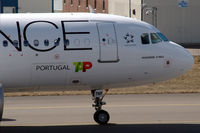 CS-TNP @ ESSA - TAP Airbus A320 taxying at Stockholm Arlanda airport, Sweden. - by Henk van Capelle