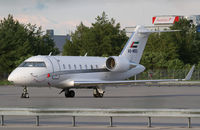 A6-MBS @ LOWW - ExecuJet Middle East Bombadier CL-600 - by Thomas Ranner