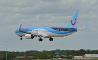 G-TAWK @ EGSH - Landing onto runway 27. - by keithnewsome