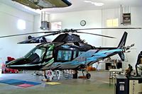 N109LM @ CBQ2 - Agusta A.109C [7655] Fort Langley~C 20/07/2008. Being prepared for new owners and new registration. - by Ray Barber