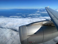 VH-VGO - On approach to Wellington. Visible is the north tip of the South Island. - by Micha Lueck