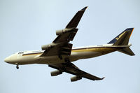 9V-SFG @ EGLL - Boeing 747-412F [26558] (Singapore Airlines Cargo) Home~G 24/09/2009