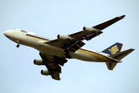 9V-SFG @ EGLL - Boeing 747-412F [26558] (Singapore Airlines Cargo) Home~G 24/09/2009