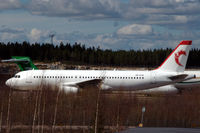 UR-CFW @ ESSA - Iranian airline ATA Airlines Airbus A320 parked at Stockholm Arlanda airport, Sweden. - by Henk van Capelle