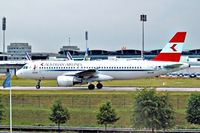 OE-LBU @ LFPG - Airbus A320-214 [1478] (Austrian Airlines) Paris-CDG 09/07/2006 - by Ray Barber