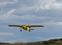 G-HEBO @ EGEO - Departing with the 16.00 flight to Coll.