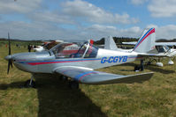G-CGYB @ EGHP - at the LAA Microlight Trade Fair, Popham - by Chris Hall