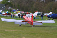 G-RMIT @ EGHP - at the LAA Microlight Trade Fair, Popham - by Chris Hall