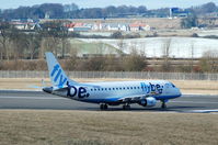 G-FBJF @ EGPH - Turning onto Rwy 24 for a Winter morning departure - by DavidBonar