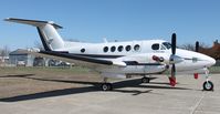 N878RA @ KAXN - Beech 200 Super King Air on the ramp. - by Kreg Anderson