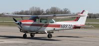 N89721 @ KAXN - Cessna 172P Skyhawk at the fuel pump. - by Kreg Anderson
