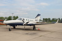 N414FC @ HAE - The most modern plane on the ramp. - by Glenn E. Chatfield
