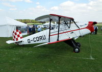 G-CDRU @ EGHP - CASA 1-131E Jungmann at Popham - by moxy