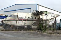 TJ-AGH @ LFPB - 1980 CASA 212-200, c/n: 159 at rear of AeroStock compound at Le Bourget - by Terry Fletcher
