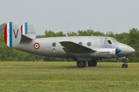 F-AZDR @ LFFQ - Dassault MD-312 Flamant, c/n: 160 at 2013 La Ferte Alais - by Terry Fletcher