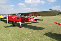 G-AMZI @ EGHP - Auster J-5F Aiglet Trainer at Popham - by moxy