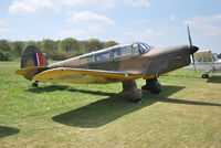 G-ANXR @ EGHP - Percival Proctor IV at Popham. Ex RAF RM221 - by moxy