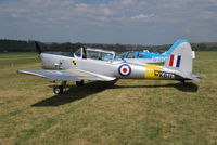 G-ARWB @ EGHP - Chipmunk 22A ex RAF WK611 at Popham - by moxy