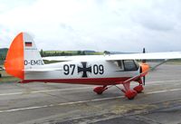 D-EMEL @ ETHM - Pützer Elster B during an open day at the Fliegendes Museum Mendig (Flying Museum) at former German Army Aviation base, now civilian Mendig airfield - by Ingo Warnecke