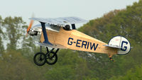 G-ERIW @ EGTH - G-ERIW departing Shuttleworth Flying Day and LAA Party in the Park, May 2013.