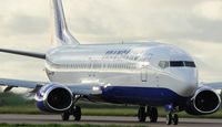 EI-CXK @ EGSH - Leaving in the evening light ! - by keithnewsome