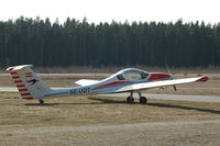 SE-UDT @ ESKN - Grob G109 motorglider of Nyköpings Flygklubb parked at Skavsta airport, Sweden. - by Henk van Capelle