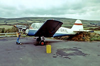 G-BAYL @ EGLA - Nord N.1203 Norecrin VI [161] Bodmin~G 15/09/1976 - by Ray Barber
