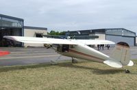 N2154N @ ETHM - Cessna 140 during an open day at the Fliegendes Museum Mendig (Flying Museum) at former German Army Aviation base, now civilian Mendig airfield - by Ingo Warnecke