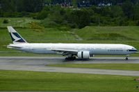 B-KQC @ CYVR - Cathay Pacific 777 - by speedbrds