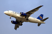 5B-DCF @ EGLL - 5B-DCF   Airbus A319-132 [2718] Cyprus Airways Home~G 26/11/2009