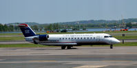 N419AW @ KDCA - Taxi DCA - by Ronald Barker