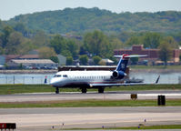 N419AW @ KDCA - Takeoff DCA - by Ronald Barker